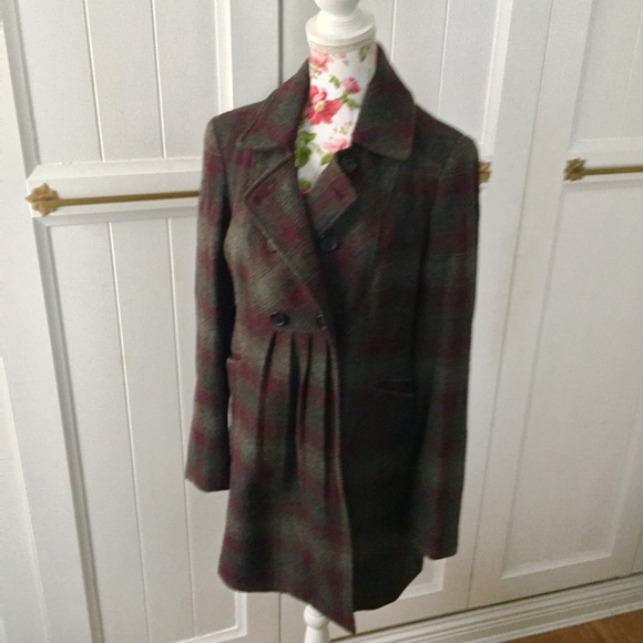 Ann Taylor LOFT Wool Blend Pea Coat - Picture 2 of 7